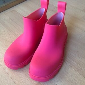 Free People Pink Rain Boots size 8/39